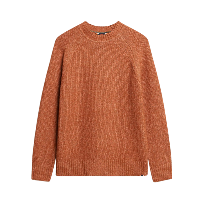 Chunky raglan jumper - Sequoia Brown