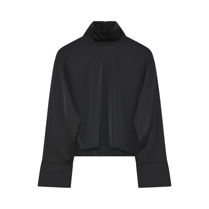 2ND Francisca - Heavy Satin - Black