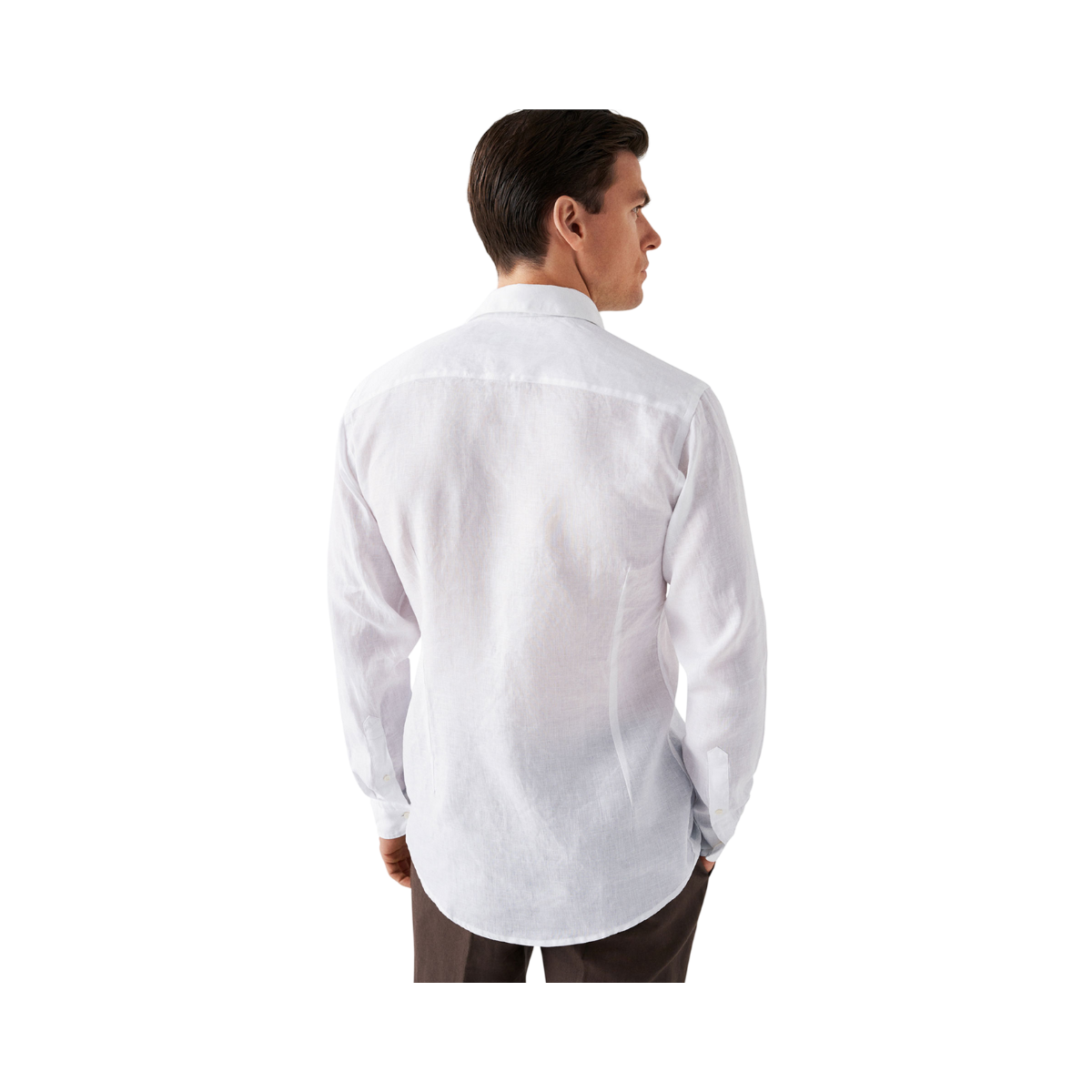 Contemporary Fit Casual Shirt - White