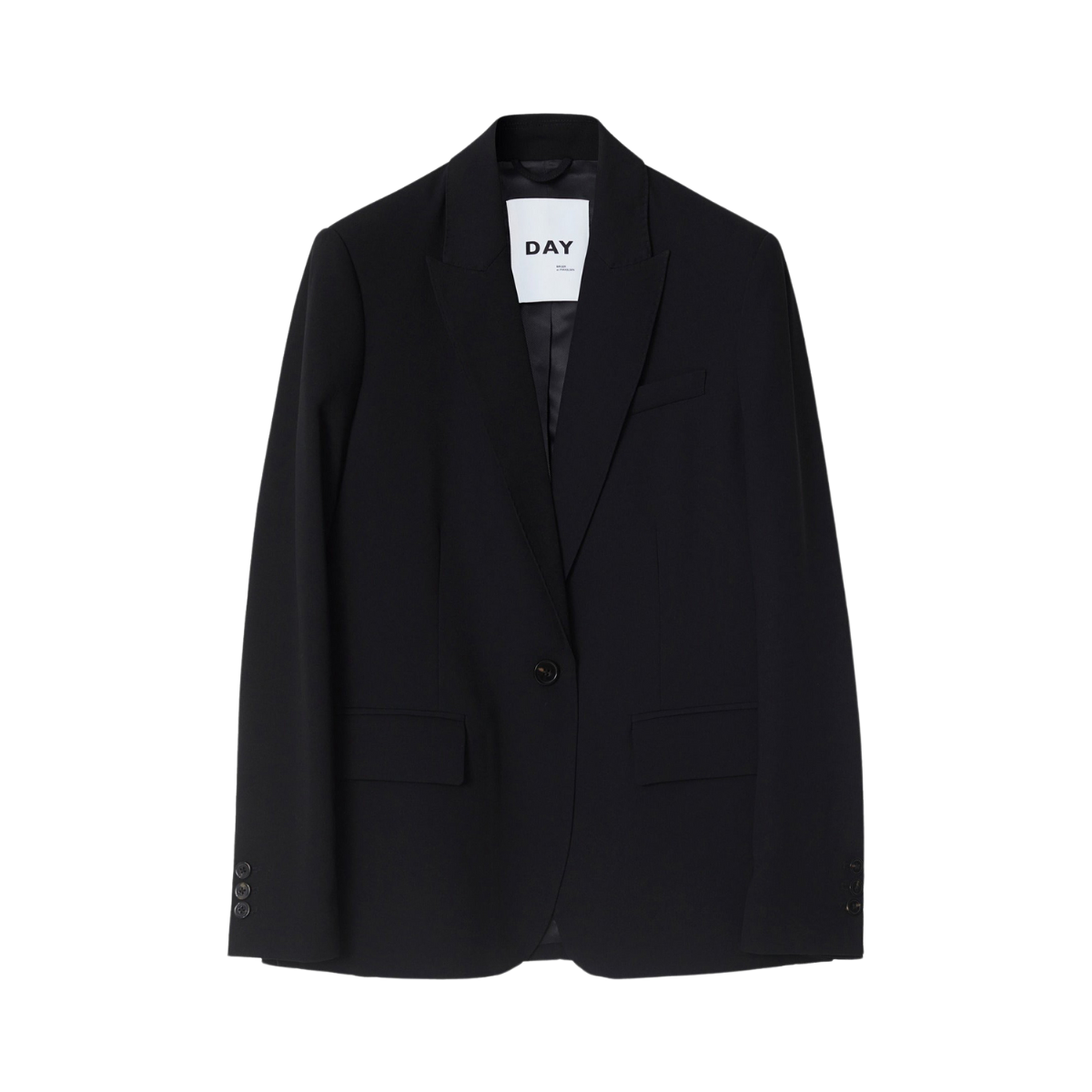 Hector Classic Gabardine Blazer - 190303 Black