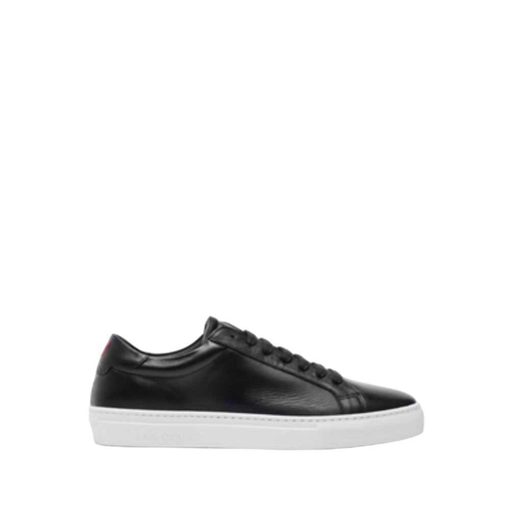 Theodor Leather Sneaker - Black