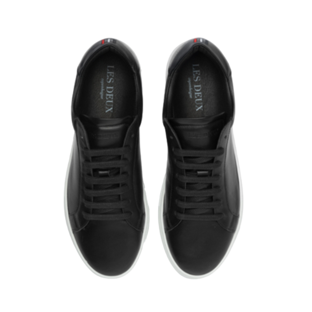 Theodor Leather Sneaker - Black