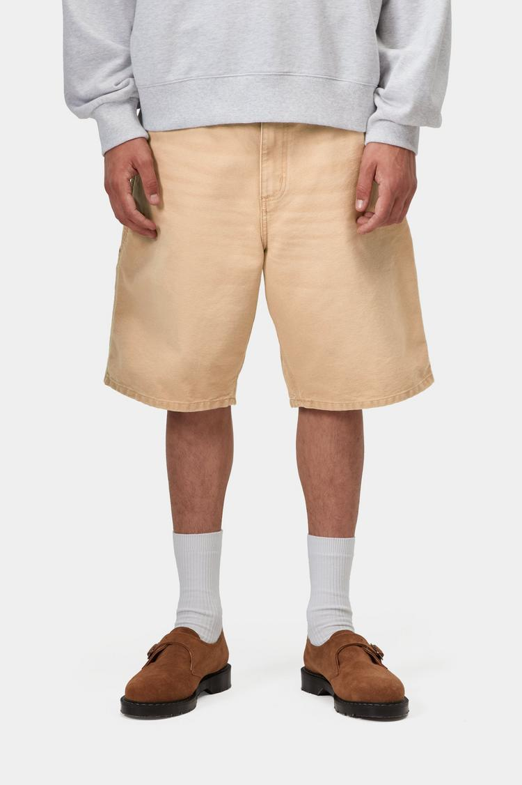 Single Knee Short - Dusty H Brown Stone