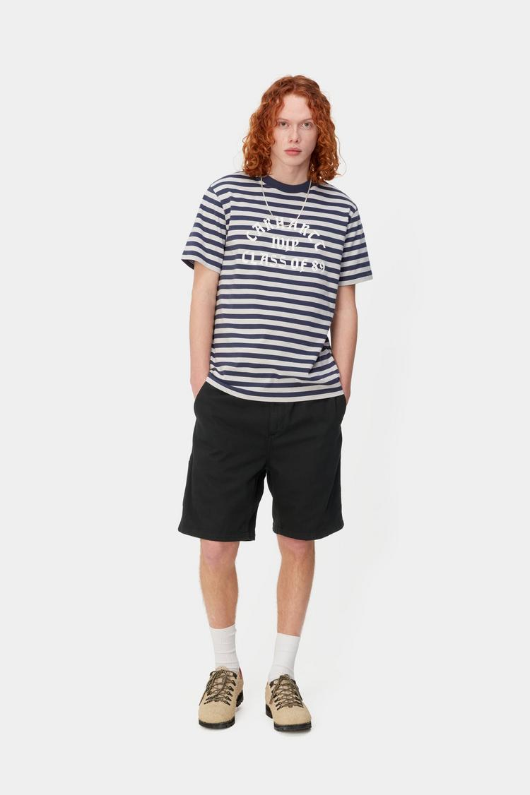 Flint Short - GD03 Black Garment Dyed