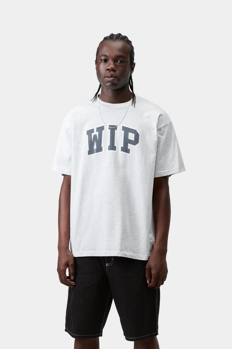 S/S WIP III T-Shirt - Ash Heather Heavy Stone Wash