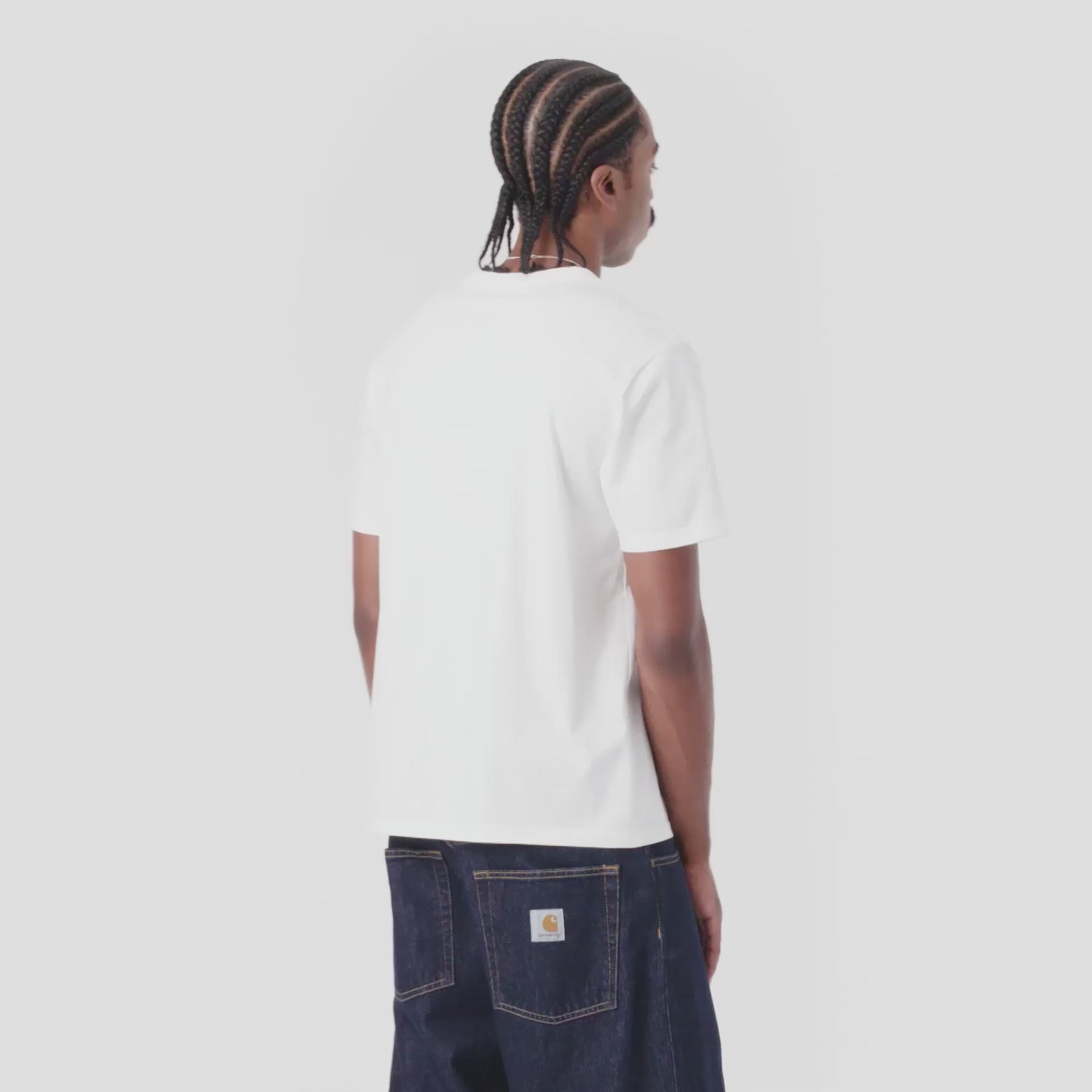 S/S Pocket T-Shirt - 02XX White